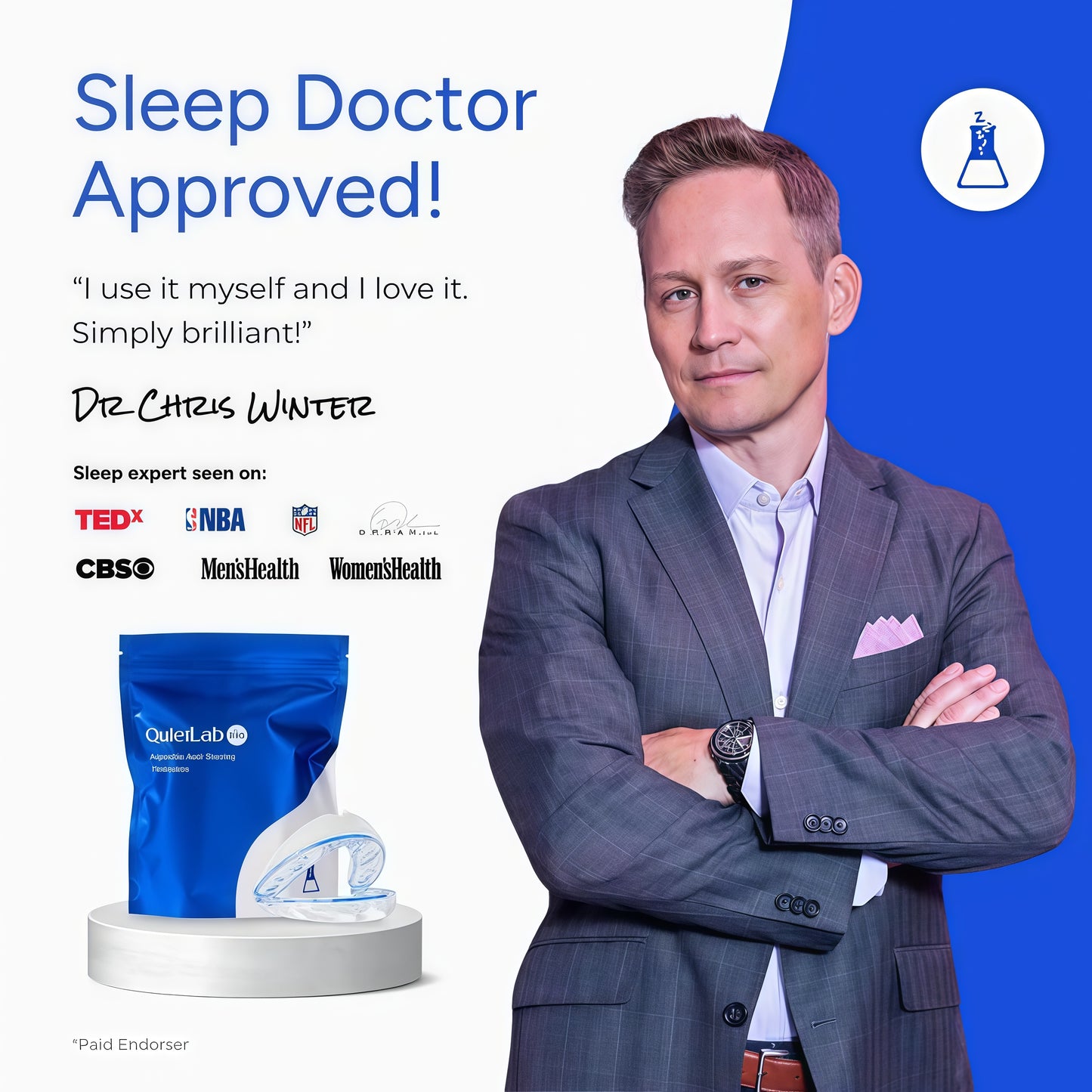 QuietLab Pro® Anti-Snoring Mouthpiece